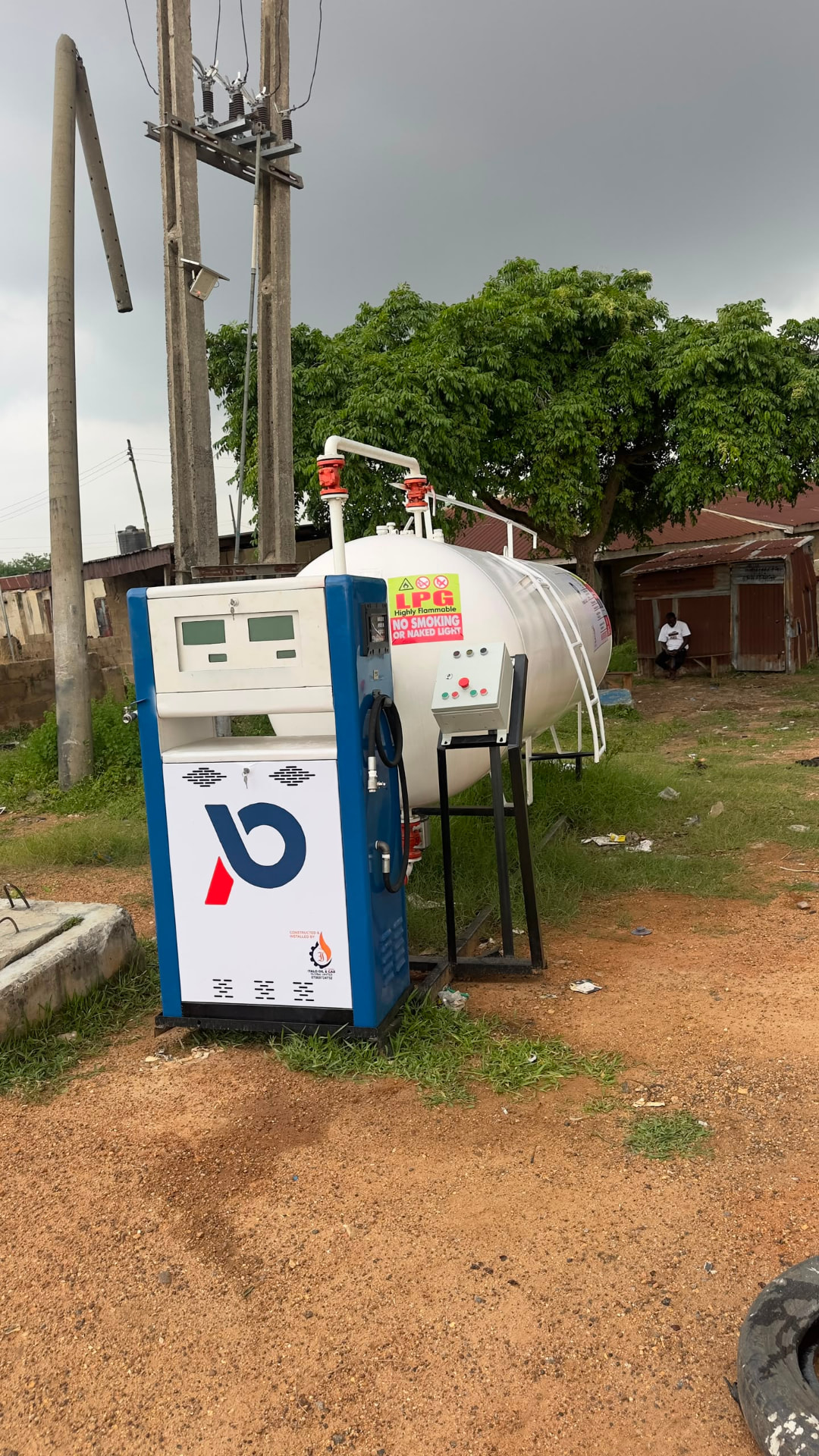 P GAS PLANT